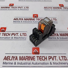 Schrack Zt570R24 Mini Relay With Base Zg 78700