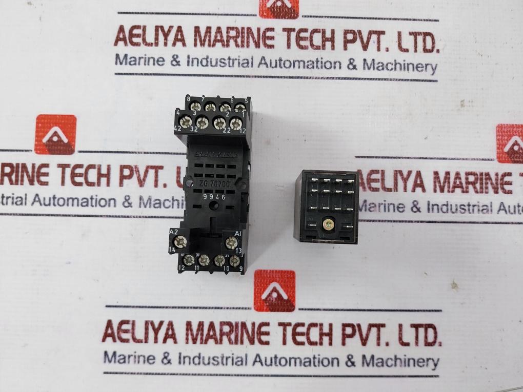 Schrack Zt570R24 Mini Relay With Base Zg 78700