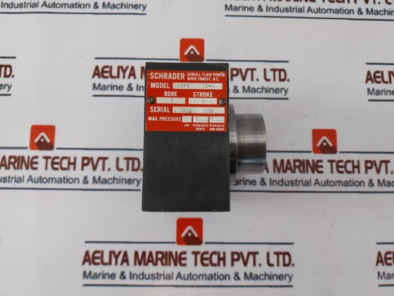 Schrader 812-2 Mx3-h Fluid Power 2” Bore 8” Stroke 3000 Psi