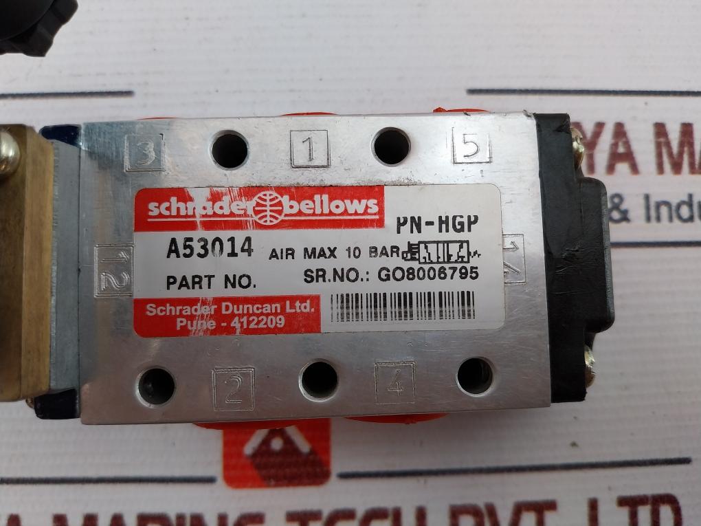 Schrader Duncan A53014 Modular Spool Solenoid Valve