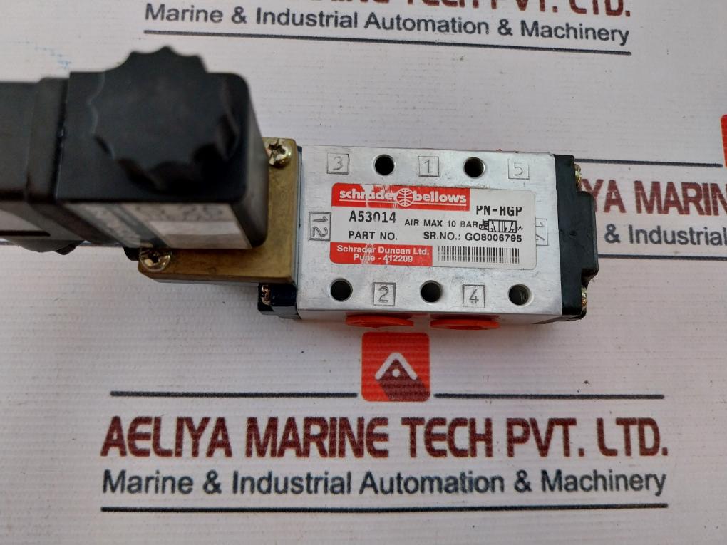 Schrader Duncan A53014 Modular Spool Solenoid Valve