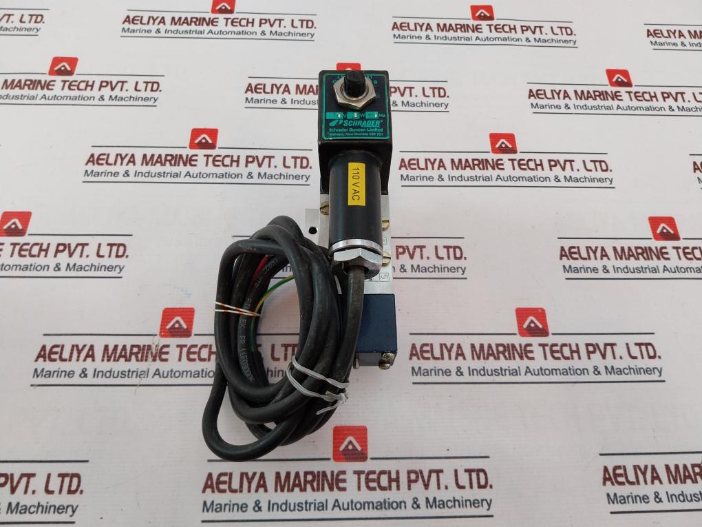 Schrader Duncan A53214 Solenoid Valve 110v 8w 50hz