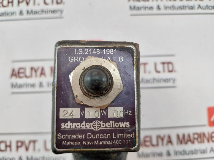 Schrader Duncan G 50 Solenoid Valve 24v 10w Dchz