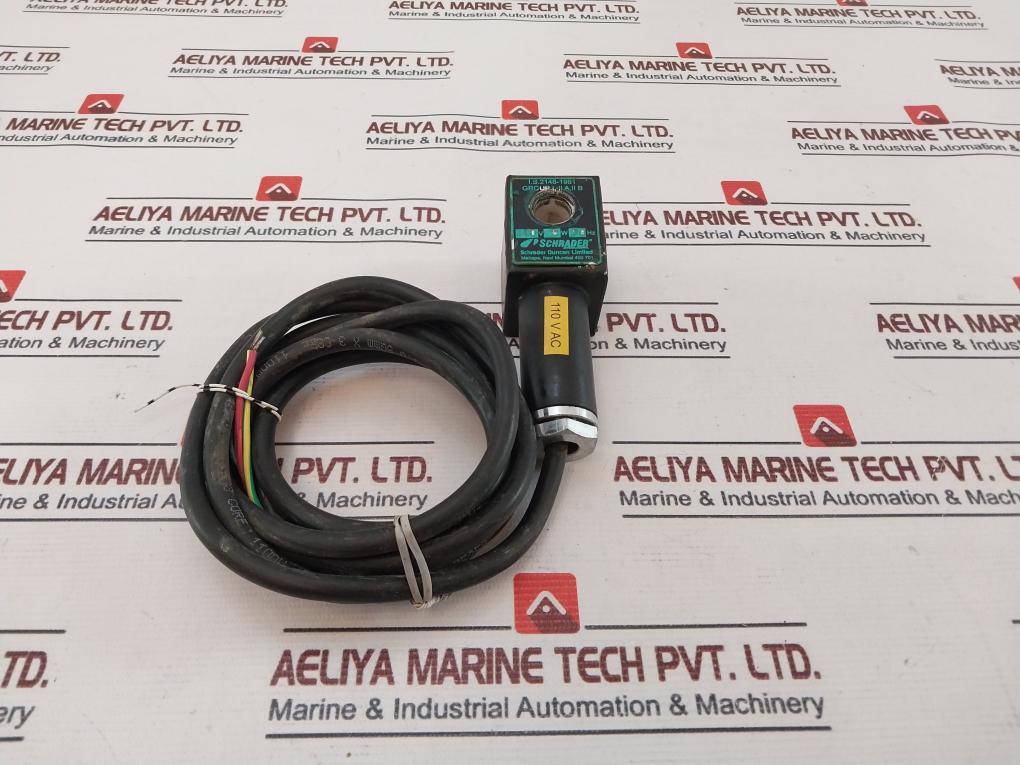 Schrader I.S.2148-1981 Solenoid Operated Valve 110Vac