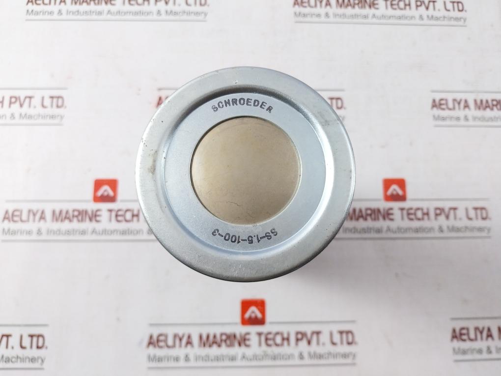 Schroeder Ss-1.5-100-3 Suction Strainer With Check Valve 966167