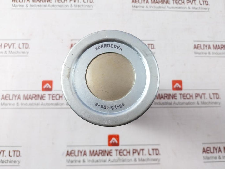Schroeder Ss-1.5-100-3 Suction Strainer With Check Valve 966167