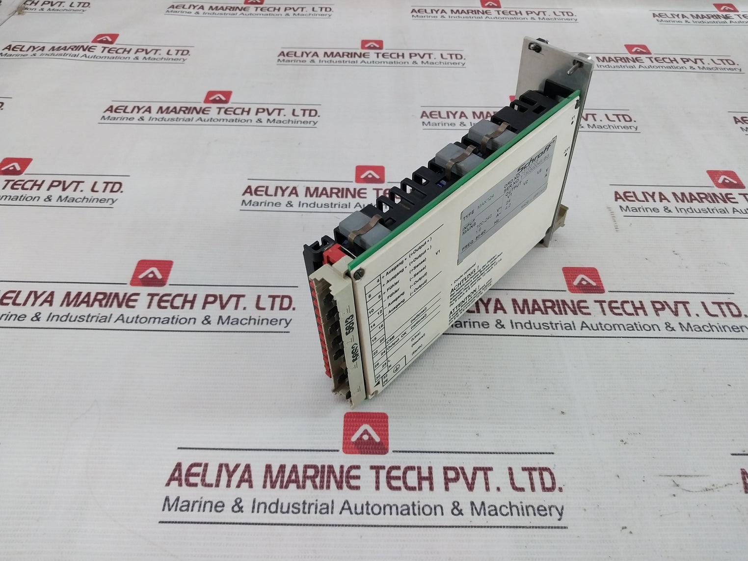 Schroff 13100105 Ac To Dc Power Supply Max124