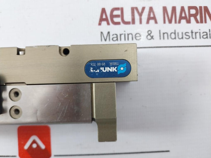 Schunk Kgg 80-60 Pneumatic Gripper For Small Component 303061