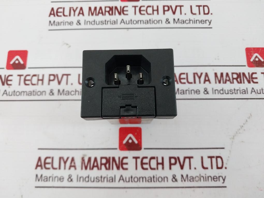 Schurter 8843.8923.1 Power Entry Connector Receptacle Male Module Flange