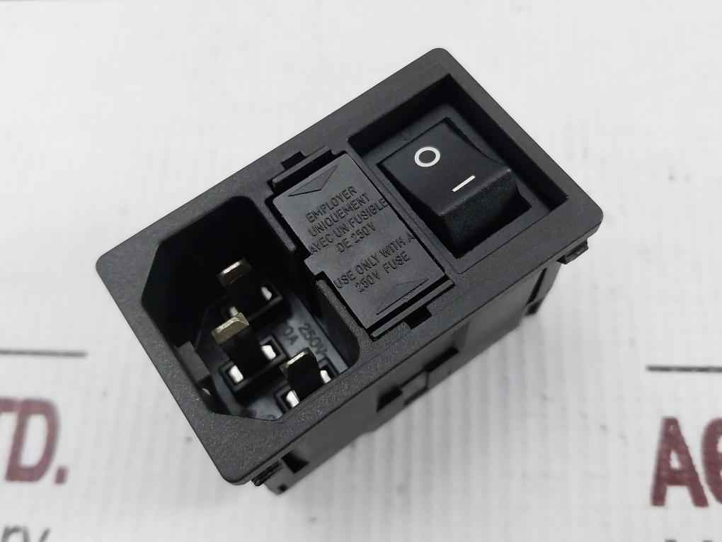 Schurter Km Power Entry Module 2-pole Switch 250V 10A