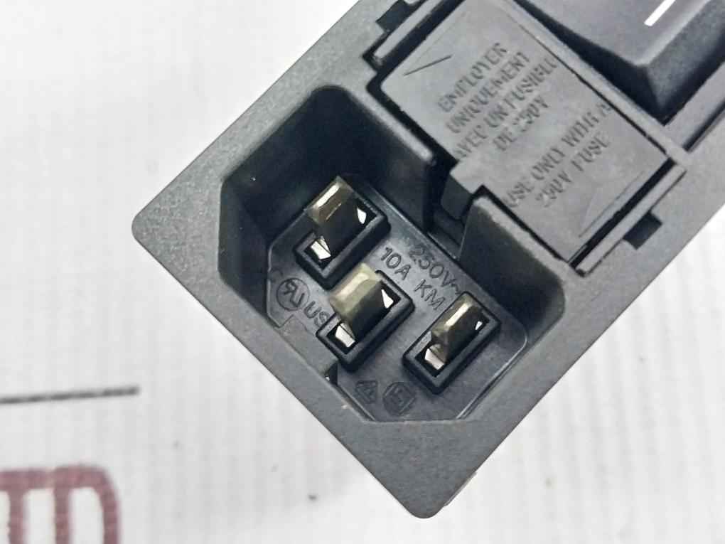 Schurter Km Power Entry Module 2-pole Switch 250V 10A