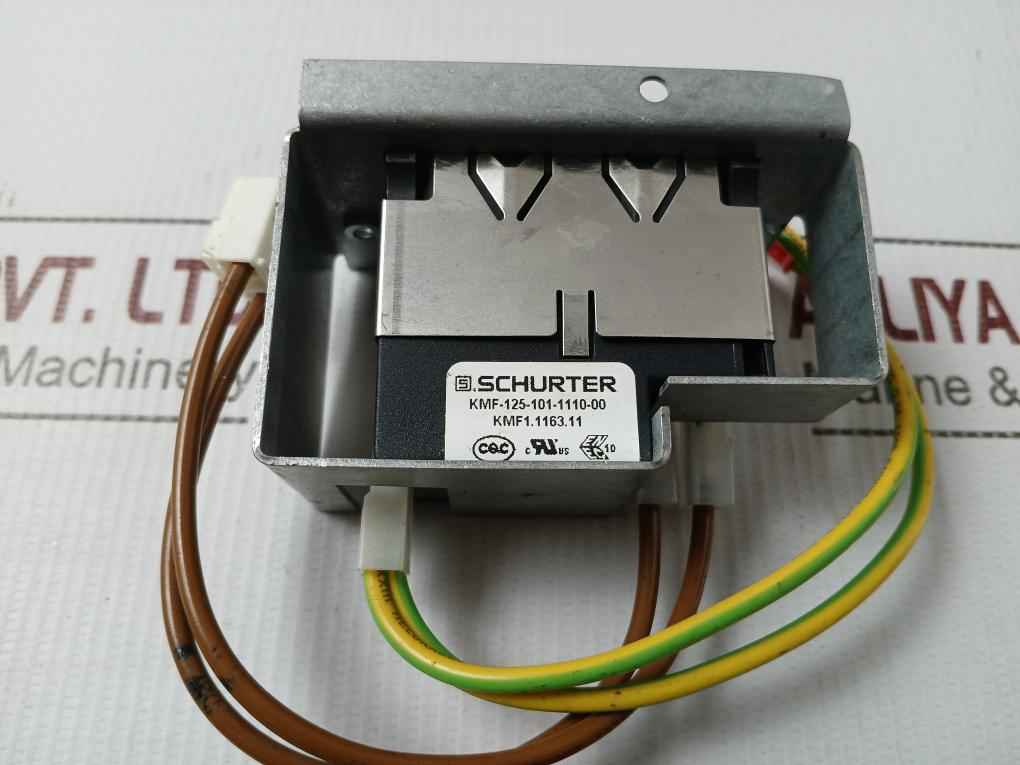 Schurter Kmf1.1163.11 Power Entry Module Kmf-125-101-1110-00