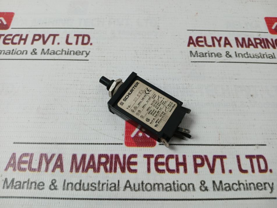 Schurter T 12-221 S 4 A Thermal Circuit Breaker 240Vac 0.05-16A