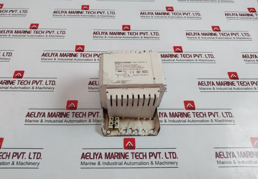 Schwabe Nahj 400-597.6 Ballasts High Pressure Sodium Vapour &amp; Metal Halide Lamp