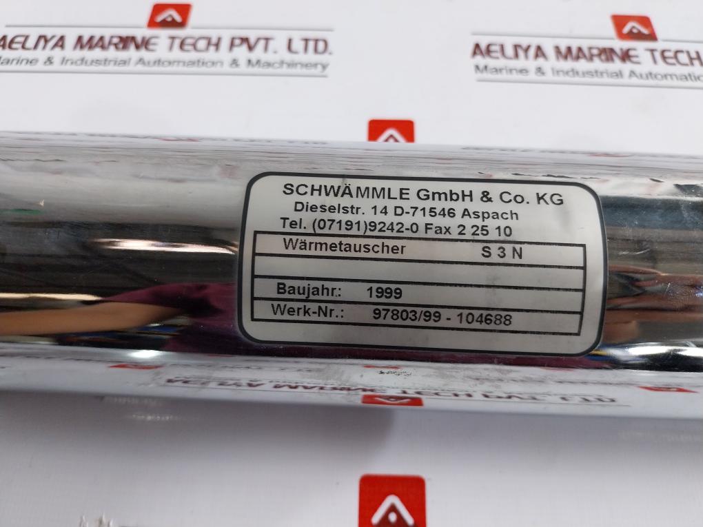 Schwammle Gmbh & Co. Kg Heat Exchanger