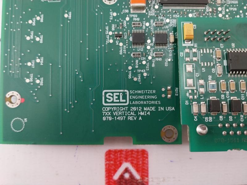 Schweitzer Engineering 070-1497 Lcd Display Module Pcb Assembly 070-1511