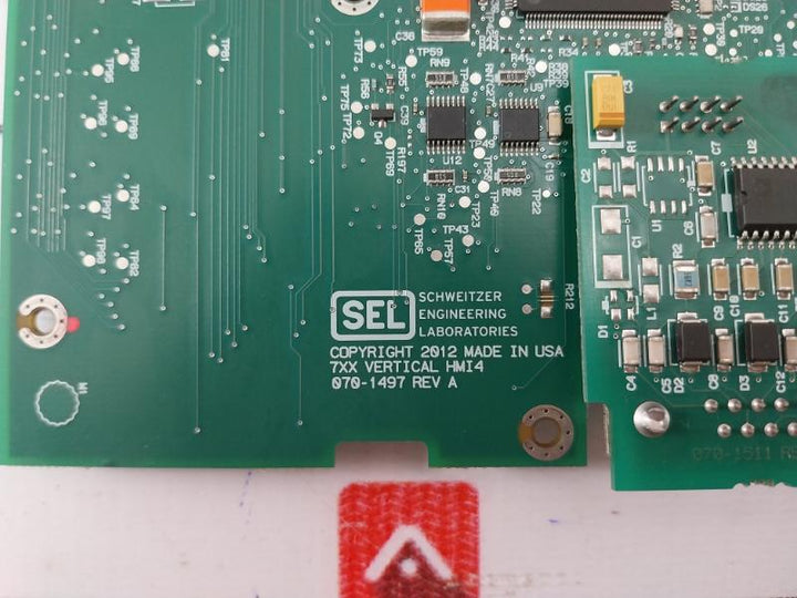 Schweitzer Engineering 070-1497 Lcd Display Module Pcb Assembly 070-1511