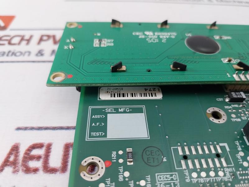Schweitzer Engineering 070-1497 Lcd Display Module Pcb Assembly 070-1511