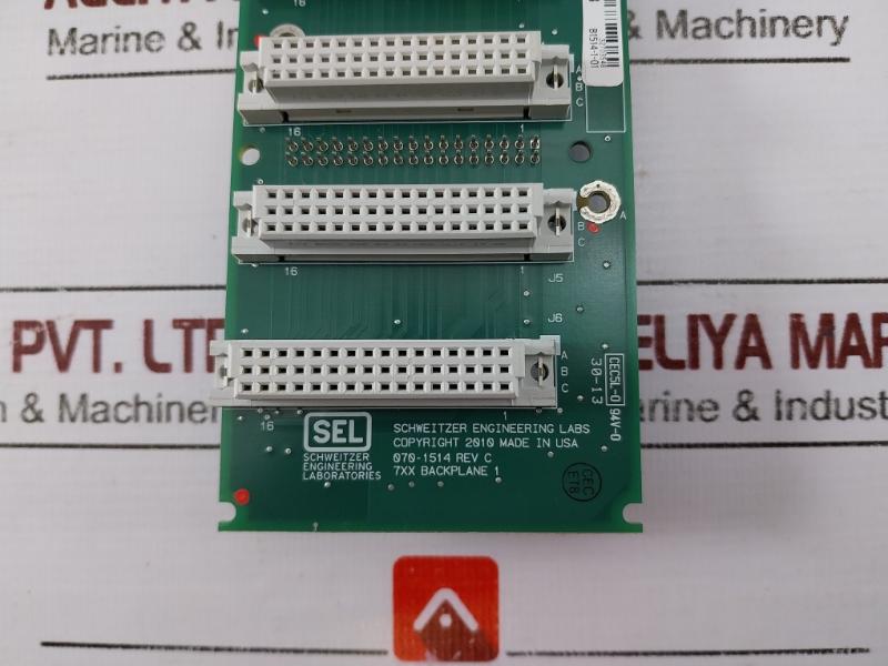 Schweitzer Engineering Laboratories 070-1514 Pcb Card Rev: C
