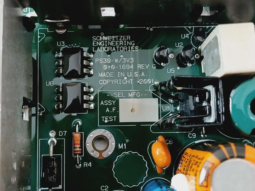 Schweitzer Engineering Laboratories 070-1694 Rev G Power Supply Board