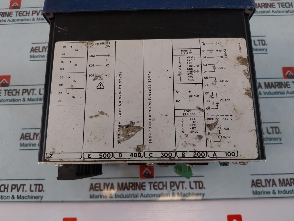Schweitzer Engineering Laboratories Sel-734 Revenue Meter 0734P09V1A1115Fxxxx2A