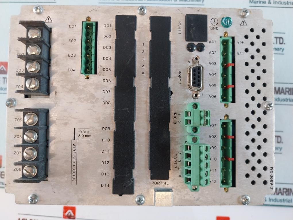 Schweitzer Engineering Laboratories Sel-734 Revenue Meter 0734P09V1A1115Fxxxx2A
