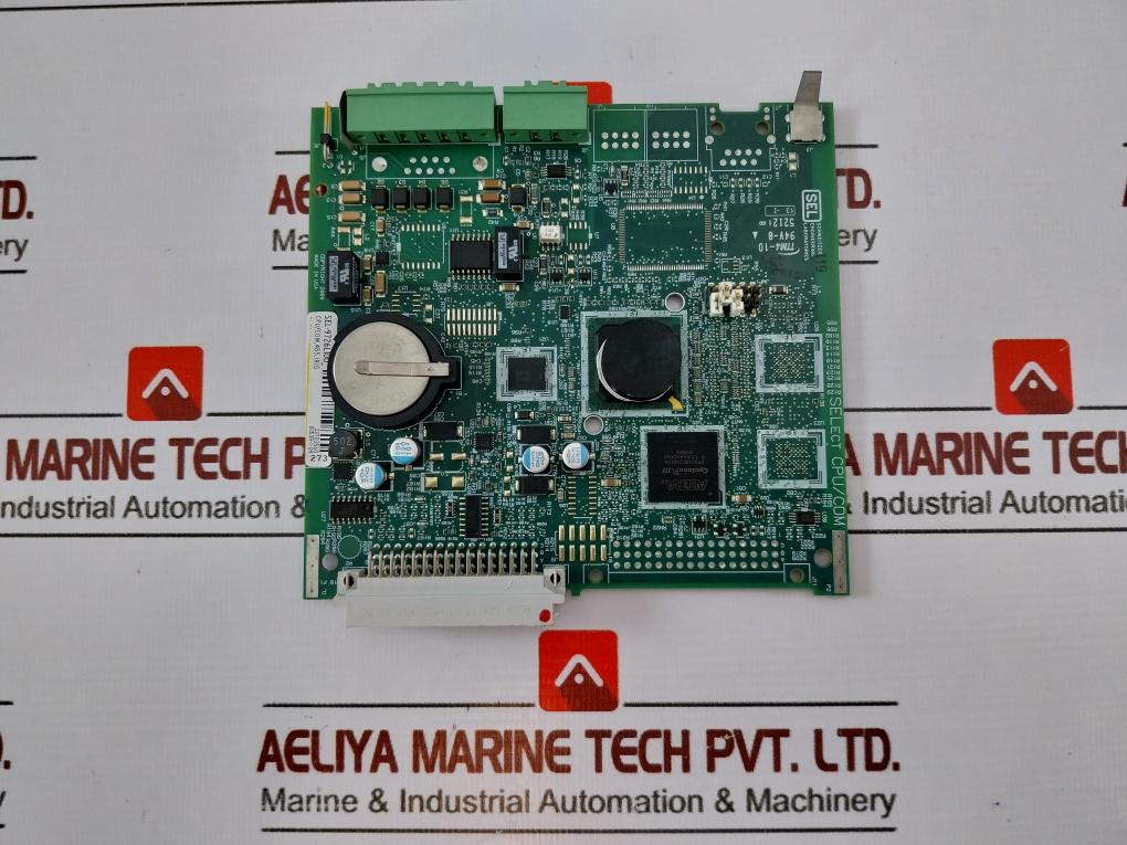 Schweitzer Engineering Laboratories Sel-9726L100 Cpu/Com Module Revision C