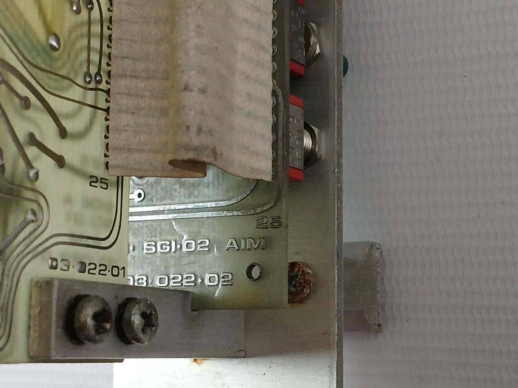 Sci.01 Aim 03.022.01 Control Panel Printed Circuit Board Sgi.02 03.022.02 F6160