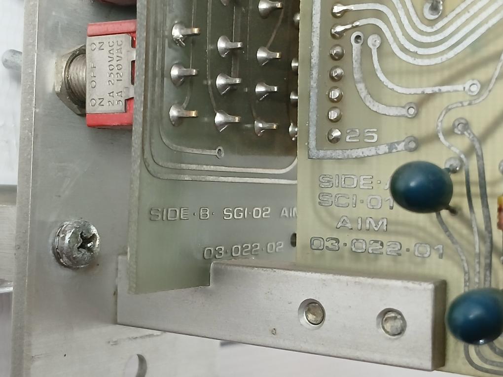 Sci.01 Aim 03.022.01 Control Panel Printed Circuit Board Sgi.02 03.022.02