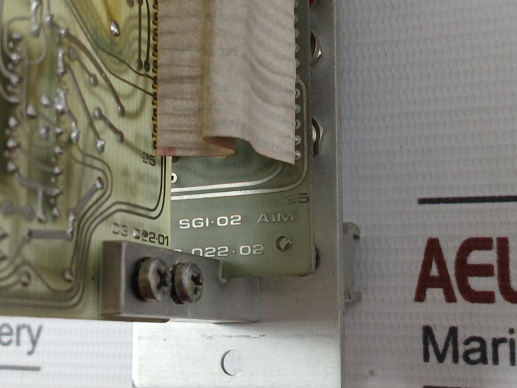 Sci.01 Aim 03.022.01 Control Panel Printed Circuit Board Sgi.02 03.022.02