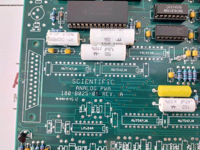 Scientific 180-b025-02 Printed Circuit Board Analog Pwa 180-b025-01 Rev.: A
