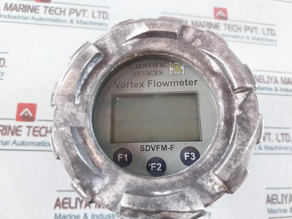 Scientific Devices SDVFM-F Vortex Flowmeter 24VDC 14-226M BAR 4-20MA MP
