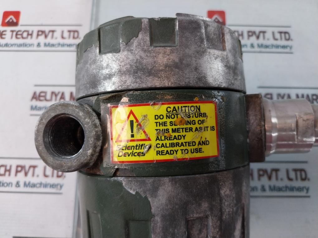 Scientific Devices SDVFM-F Vortex Flowmeter 24VDC 14-226M BAR 4-20MA MP