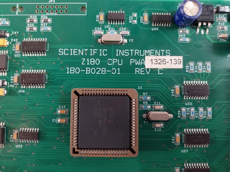 Scientific Instruments Z180 Cpu Circuit Board 180-b028-01 Pwa 1326-139