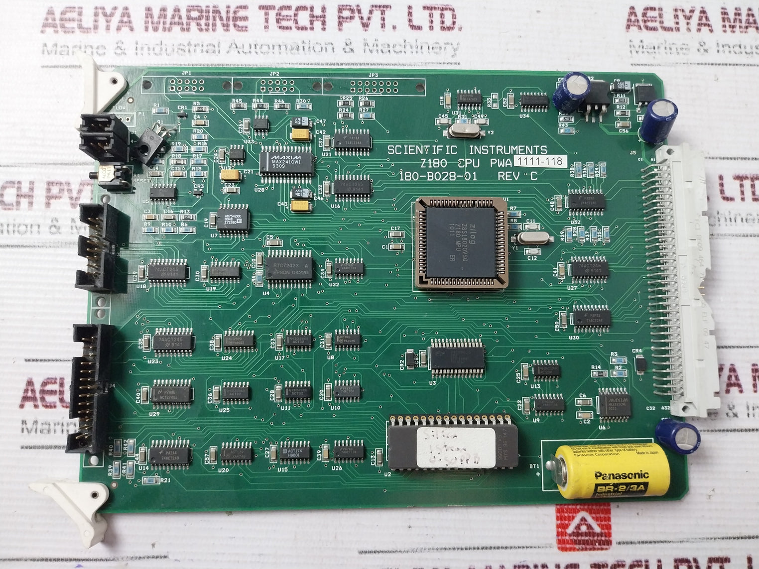 Scientific Instruments Z180 Cpu Circuit Board Rev C