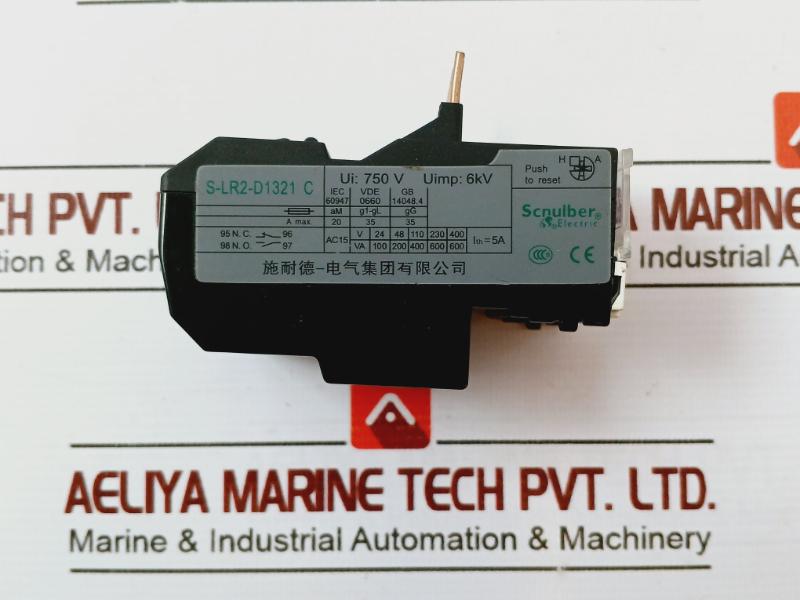 Scnulber Electric S-lr2D13 Thermal Overload Relay Iec 60947 750V 6Kv