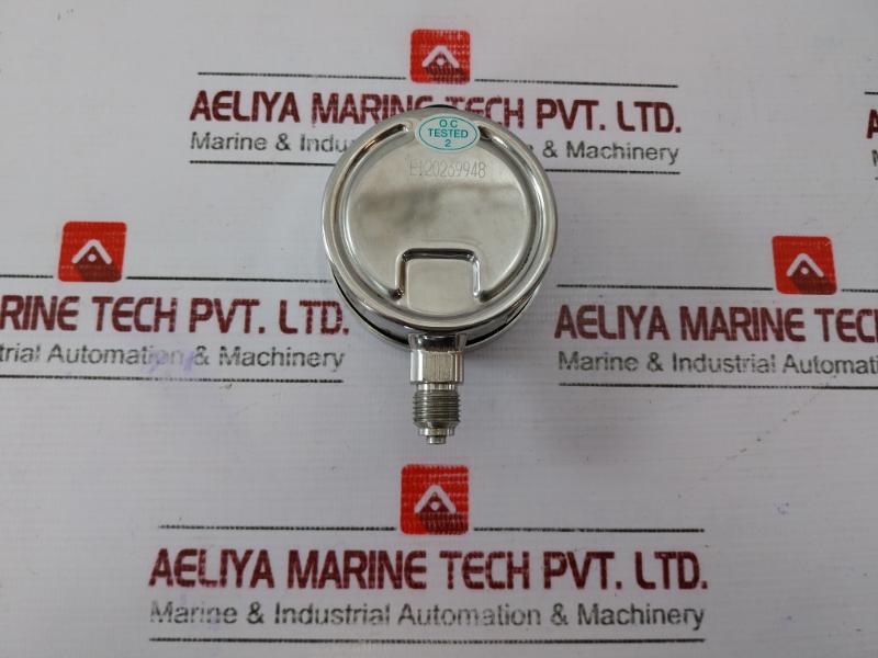 Scotts En 837-1 Pressure Gauge Socket & Tube 0-6 Bar 0-90 Psi 644.11.19.003