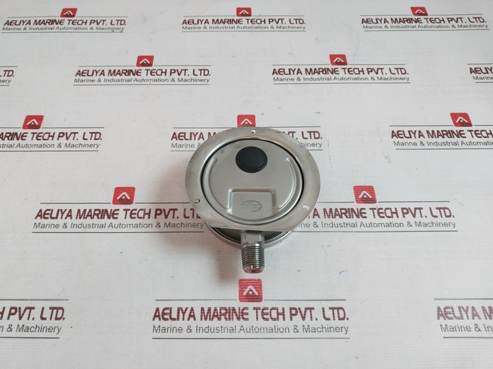 Scotts En 837-1 Pressure Gauge Socket Tube 0590Pg120988 -15 To 60 Psi Aisi 316L