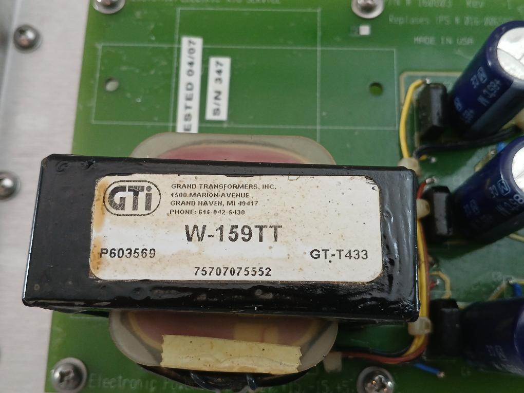 Scr Control Module 160811 Louisiana Electric 94V