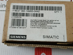 Screw Connector Terminal Module 6Es7 392-1Am00-0Aa0 Siemens 0.4-0.7Nm