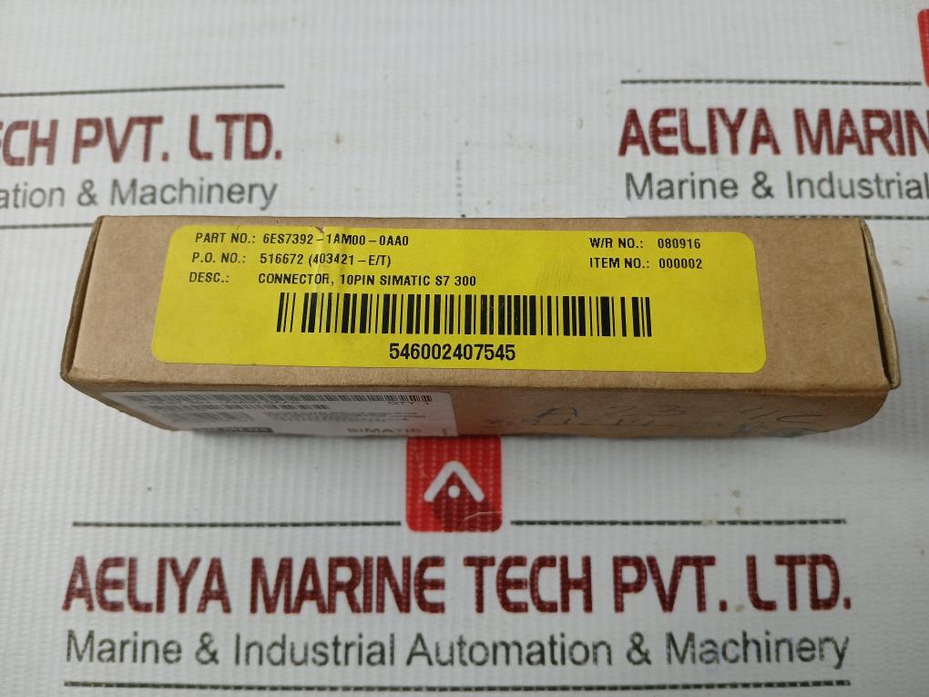 Screw Connector Terminal Module 6Es7 392-1Am00-0Aa0 Siemens 0.4-0.7Nm