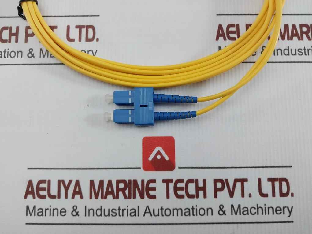Scscsm3Mpc Duplex Fiber Optic Single Mode Patch Cord With New Condition