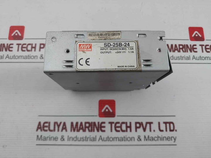 Sd-25B-24 Mean Well Output-+24V 1.1A Switched-mode Power Supply