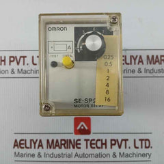 Se-sp2 Motor Protection Relay 1-160A 200/220Vac Omron