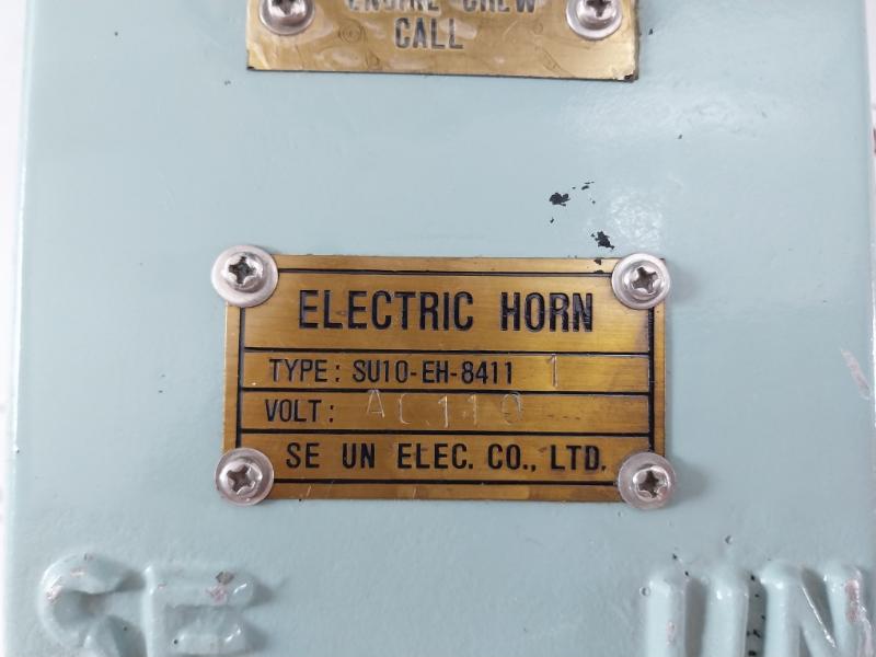 Se Un Electric Su10-eh-8411 1 Auto Telephone Electric Horn Ac 110 50/60Hz