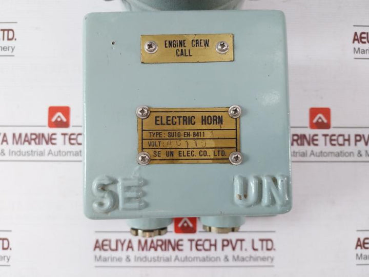 Se Un Electric Su10-eh-8411 1 Auto Telephone Electric Horn Ac 110 50/60Hz