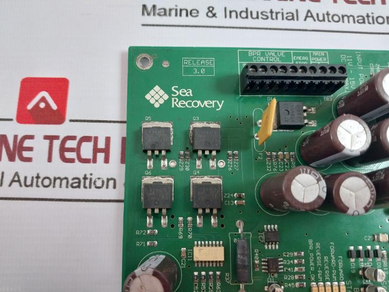 Sea Recovery B596240002 System Control Board 11V-15Vdc 4A Max