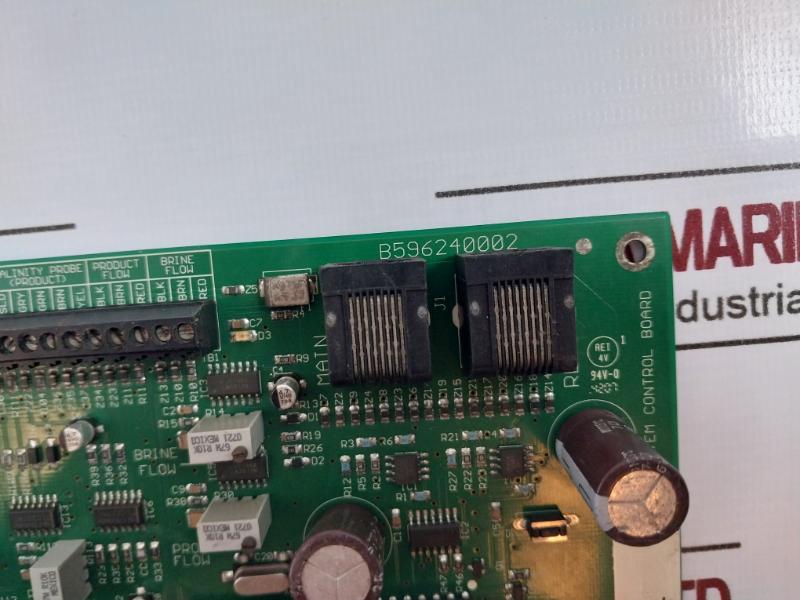 Sea Recovery B596240002 System Control Board 11V-15Vdc 4A Max