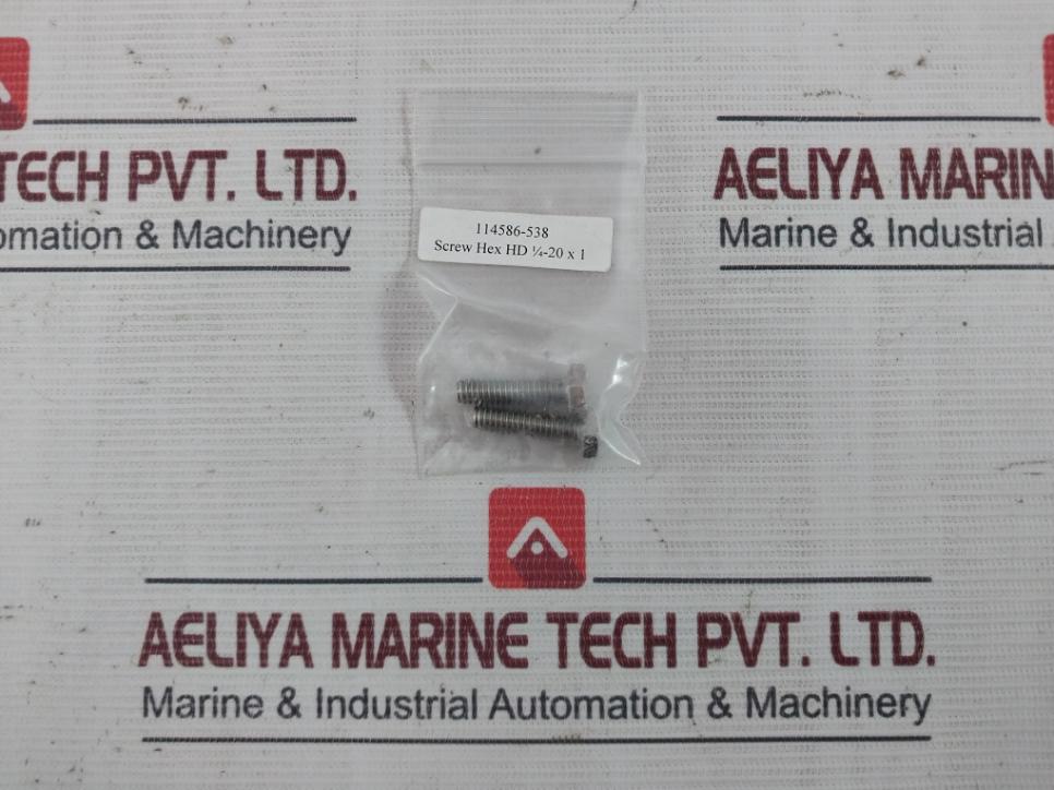 Sea Tel 114580-029 Balance Weight Replace Kit Rev.D Hex1/4-20 Hd1/4-20 X 2