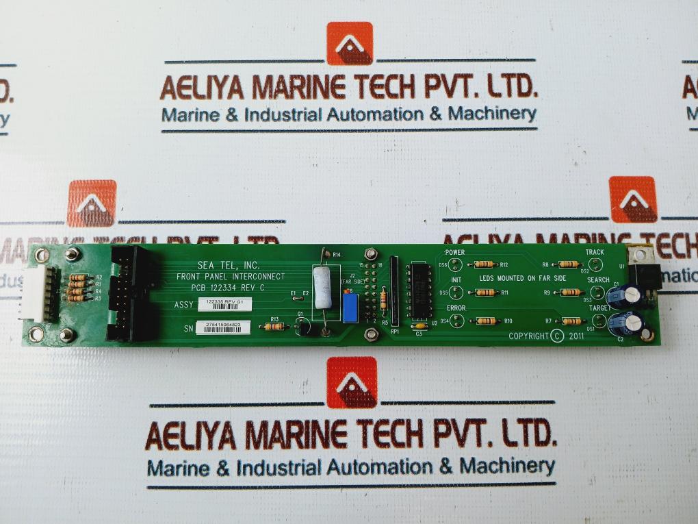 Sea Tel 122334 Front Panel Interconnect Printed Circuit Board